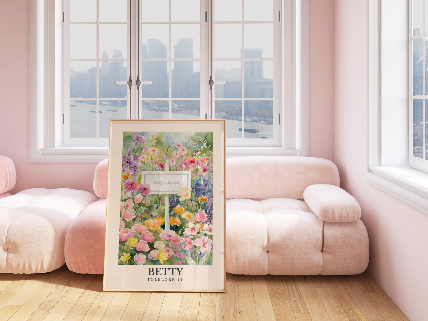 Betty's Garden Poster