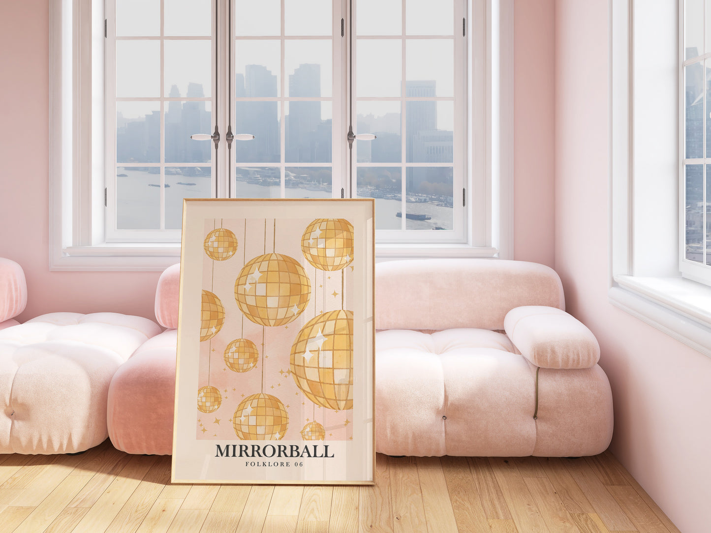 Discoball Poster