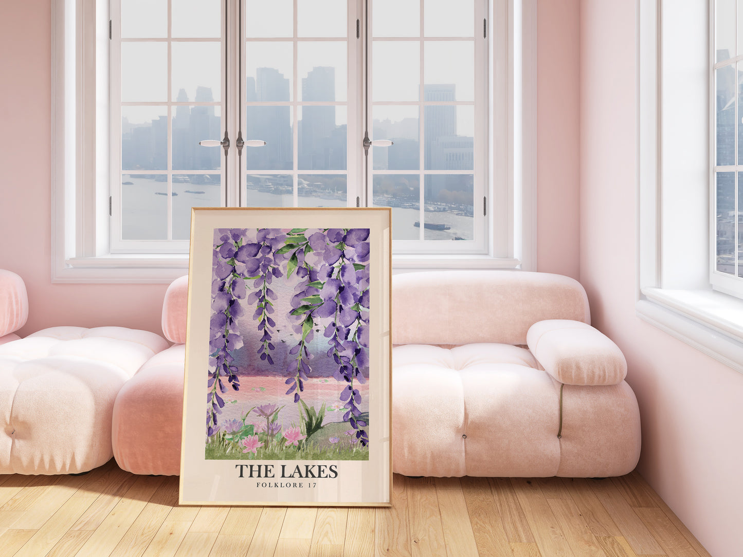 Wisteria Lakes Poster