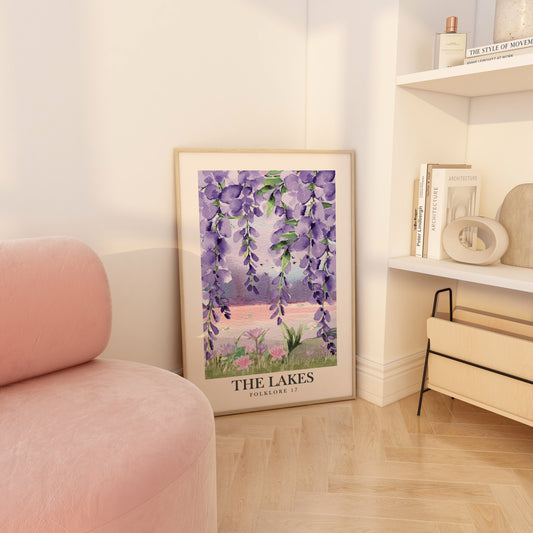 Wisteria Lakes Poster