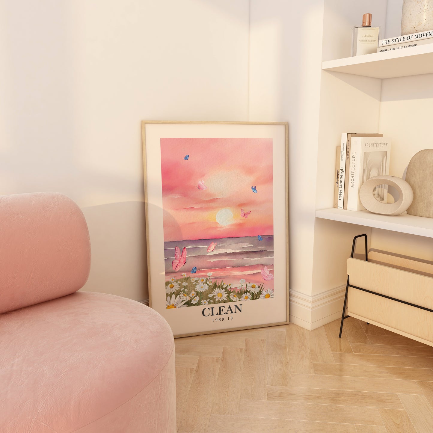 Clean Sunset Poster