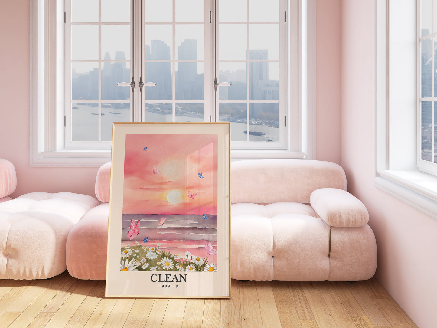 Clean Sunset Poster