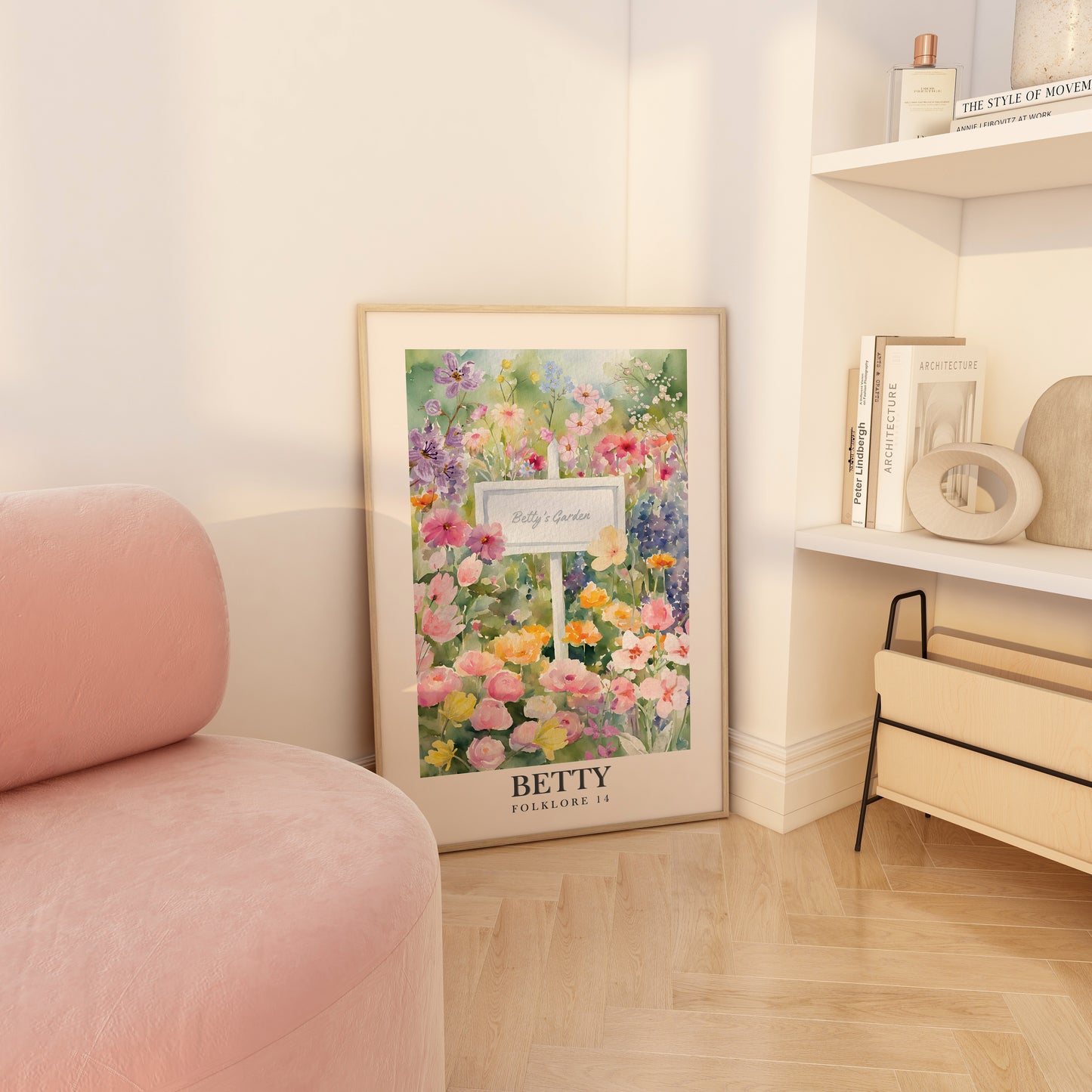 Betty's Garden Poster