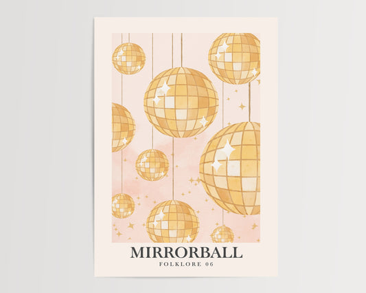 Discoball Poster
