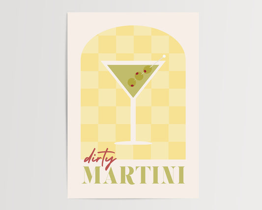 Dirty Martini Poster